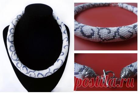 Жгут из бисера &quot;Завиток&quot; | biser.info - всё о бисере и бисерном творчестве