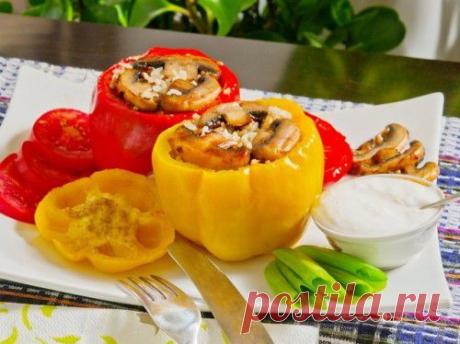 Запеченный сладкий перец: 3 вкусных рецепта / Простые рецепты
