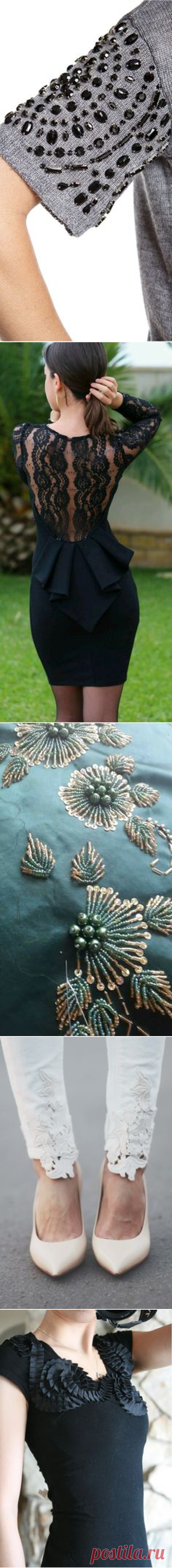 (121) Декор одежды в Pinterest