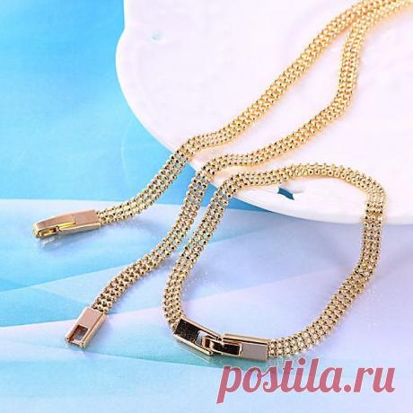 комплект -18к золото