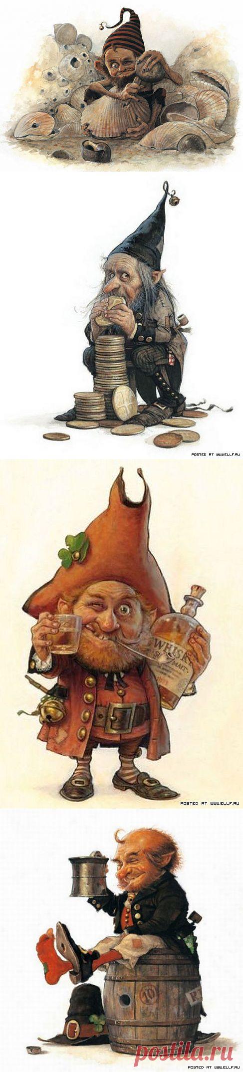 Welcome to Wonderland: Гномы, гномики, леприконы - для вдохновения.