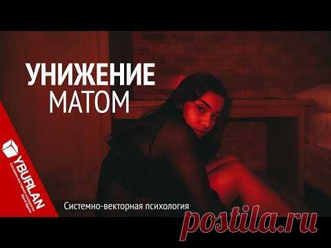 Унижение матом. Системно-векторная психология. Юрий Бурлан