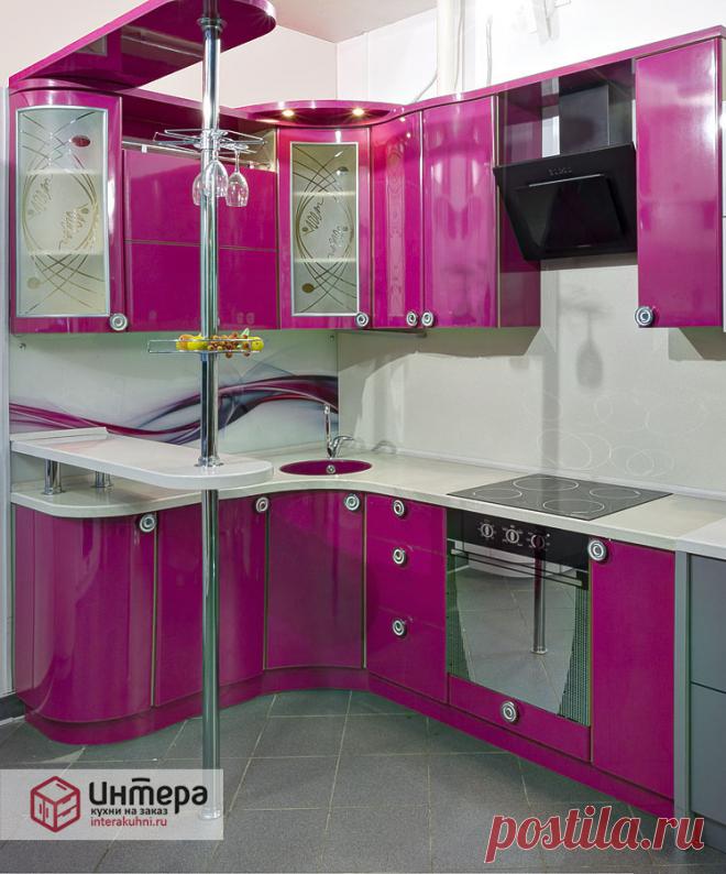 Купить кухню ПУРПУРА на заказ, лучшая цена | Интера кухни
