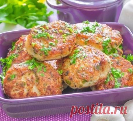 Котлеты с фасолью и грибами - рецепт на пробу!
