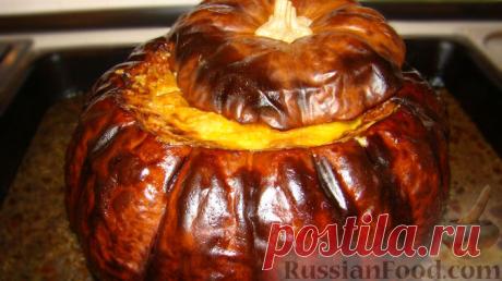 Рецепт: Тыква в духовке на RussianFood.com