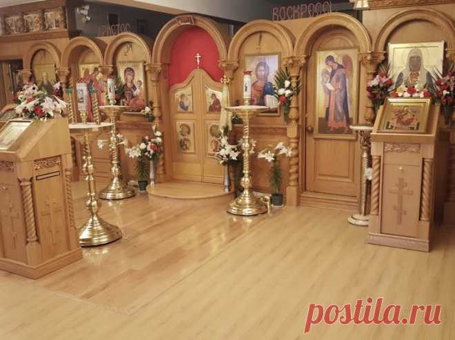 Православная церковь в Торонто.  Канада