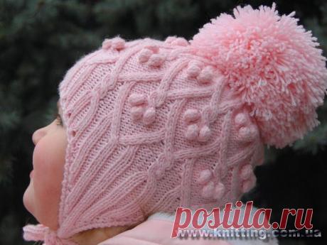 ШАПОЧКА И БЕРЕТ С ОДНИМ УЗОРОМ