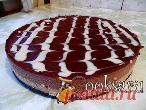 Шоколадный чизкейк без выпечки фото рецепт приготовления