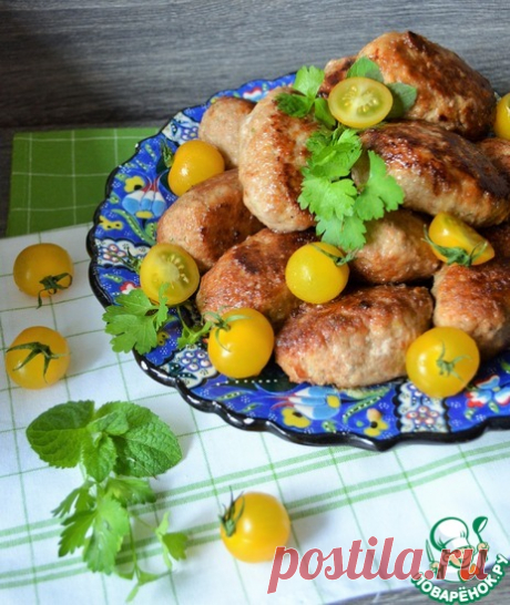 Котлеты из свинины Кулинарный рецепт