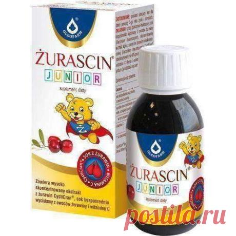 Żurascin Junior Syrup 100ml Children over 3 years strengthens the body