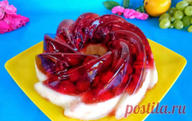 Торт без выпечки: простой и быстрый рецепт желейного десерта на праздник и в будни - TVCook - медиаплатформа МирТесен Сегодня предлагаю приготовить очень простой, вкусный и полезный десерт — желейный торт без выпечки. Желе готовится очень просто и из простых ингредиентов. Идеально подойдёт для праздничного стола и в будний день. Подробнее смотрите в видео-рецепте!Читать дальше 