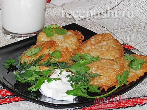 Драники (деруны) картофельные | Кулинарные рецепты с фото на Рецептыши.ру