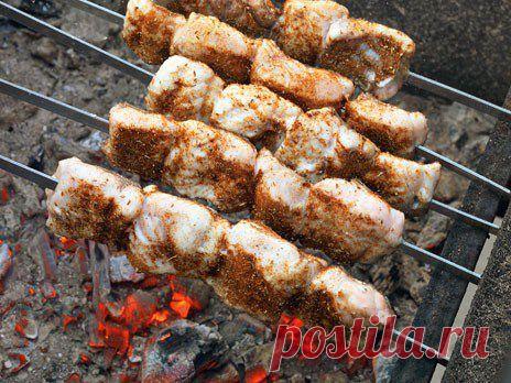 Рыбный шашлык