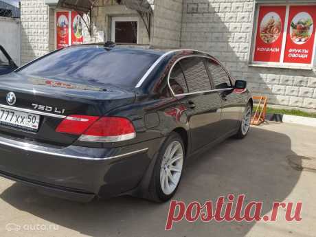 Купить BMW 7 серия IV (E65/E66) Рестайлинг 750Li с пробегом во Фрязино: 2006 года, цена 580 000 рублей — Авто.ру