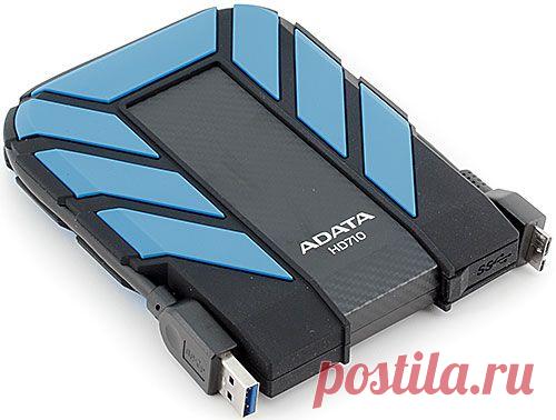 Портативные внешние винчестеры AData DashDrive Durable HD710, Elite HE720 и HV610