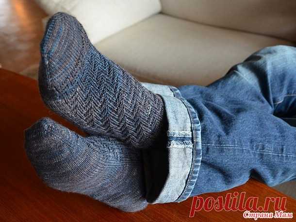 Вяжем вместе носочки Escalator Socks by Sara Amoroso - Хенд-Мейд . Вяжем вместе