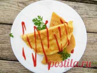 Завтрак фурор! Вкуснейшие блины-пирожки! Начинку можно использовать любую! Обязательно приготовьте эти классные блины-пирожки! Они произвели фурор на нашей кухне! Хрустящая корочка, нежное тесто внутри и начинка, которую мы любим! Супер реце...