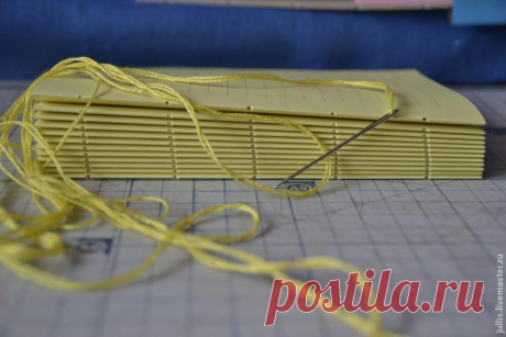 Осваиваем коптский переплет - Ярмарка Мастеров - ручная работа, handmade