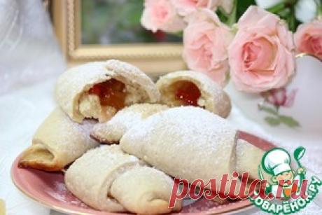 Рогалики "Творожно-мармеладное удовольствие" - кулинарный рецепт