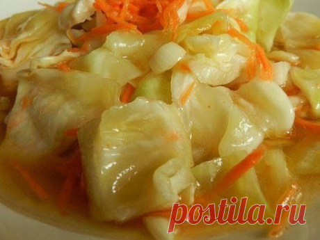 Маринованная капуста по-азиатски