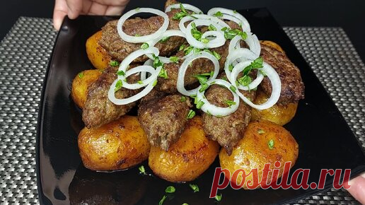 Научил Турецкий повар! Обалденно вкусно Люля Кебаб на сковороде. | Готовит Самира | Дзен