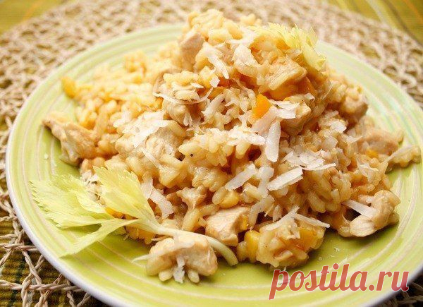Ризотто с курицей