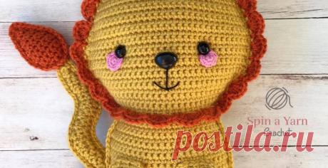 Ragdoll Lion Бесплатный шаблон для вязания крючком • Вращение вязания крючком