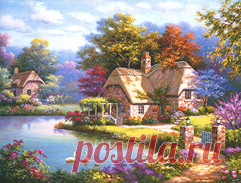 Мастер-класс. Вышиваем Дерево.