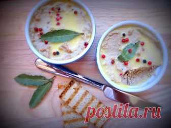 Сложный вкус и аромат;)) Запечённый утиный паштет — Готовим дома