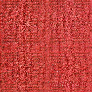 Узор № 72 - рельефный рисунок. Схему вязания и условные обозначения вы сможете увидеть на сайте.