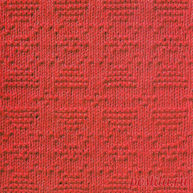 Узор № 72 - рельефный рисунок. Схему вязания и условные обозначения вы сможете увидеть на сайте.