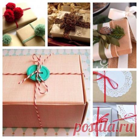 10 идей для упаковки подарков