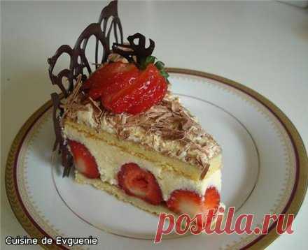 торт FRAISIER ( Фрезье )