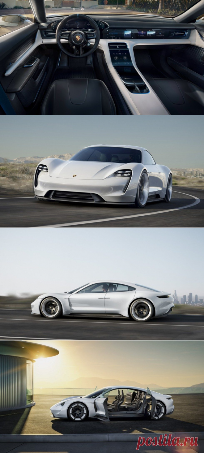 Porsche Taycan: фото и характеристики