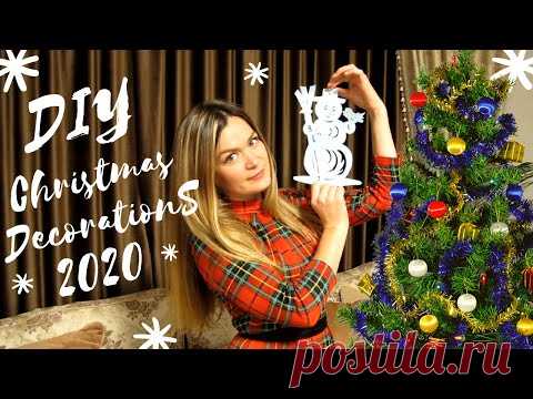 DIY Christmas and New Year  Window Decorations Ideas. How to Make an Easy Snowman. - YouTube