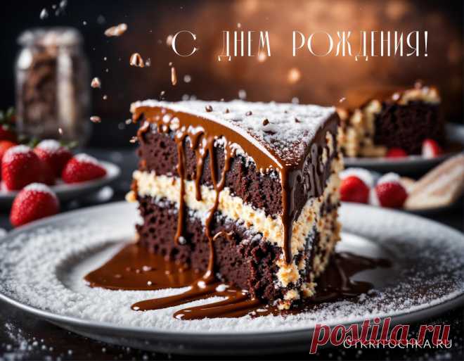С днём рождения! Пусть твоя жизнь будет яркой, как радуга, и светлой, как солнце. Пусть все мечты воплощаются, а сердце всегда будет наполнено счастьем и покоем!