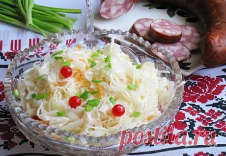 Малосольная квашеная капуста - пошаговый рецепт с фото на Повар.ру