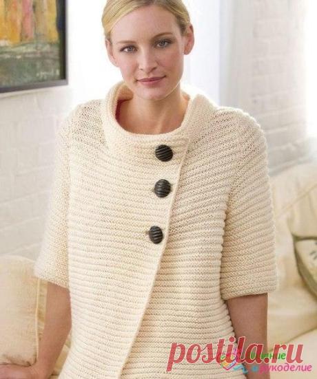 Кардиган спицами / Вязание как искусство!