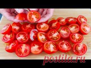 Вкусная закуска из помидоров. Проверенный рецепт Ингредиенты:500 г. - небольшие помидоры1/2 шт. - красный репчатый лукУкропПетрушка1/2 ч. л. - сушеный базилик1/4 шт. - острый красный перец2 зубчика чеснока1/2 ч. л. - соль1/2 ч. л. - сахар1/4 ч. л. - черный перец1/2 ч. л. - хмели-сунели1 ст. л. - столовый уксус 9%3 ст. л. - растительное...