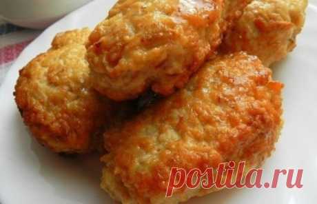 Аппетитные, сочные, супер пышные куриные котлетки.