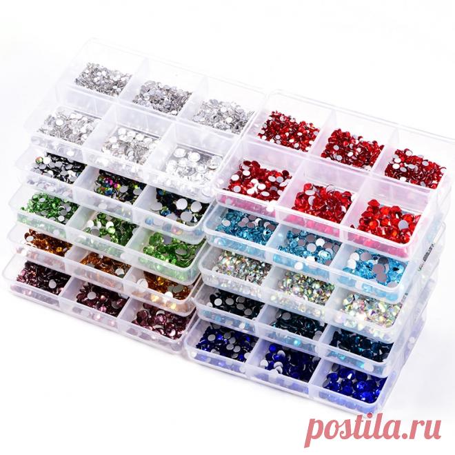 79.9руб. 50% СКИДКА|1200 шт., смешанные размеры, стеклянные кристаллы, не требующие горячей фиксации, стразы с плоской задней стороной, Кристаллы Стразы для ногтей Стразы, алмазные украшения для DIY, B3900|Стразы|   | АлиЭкспресс Покупай умнее, живи веселее! Aliexpress.com