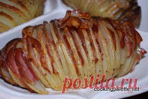 Картофель запеченный Hasselbacken - Cooking Palette » Cooking Palette