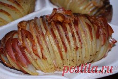 Картофель запеченный Hasselbacken - Cooking Palette » Cooking Palette