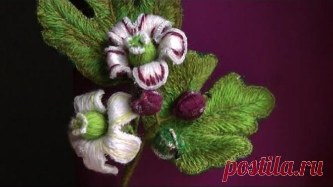 ОБЪЕМНАЯ ВЫШИВКА : ЭТАПЫ ВЫШИВКИ \ STUMPWORК: stages embroidery