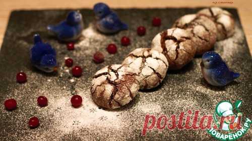 Рождественское шоколадное печенье - кулинарный рецепт