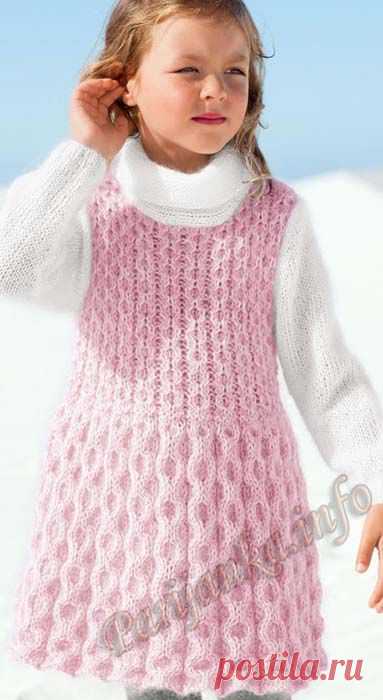Платье с длинными рукавами (д) 918 Creations 2014/2015 Bergere de France №4307