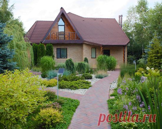 Сады фото - 520 тыс, Ландшафтный дизайн сада на даче, интересные идеи оформления огорода и сада
