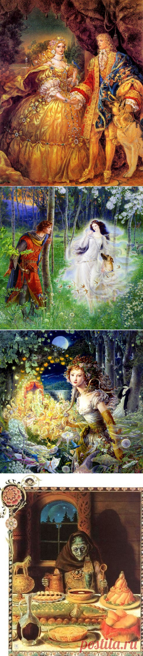 Удивительный сказочный мир японской американки Кинуко Крафт(Kinuko Craft)