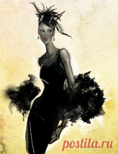 The Little Black Dress. 1920-1960s: ana_lee