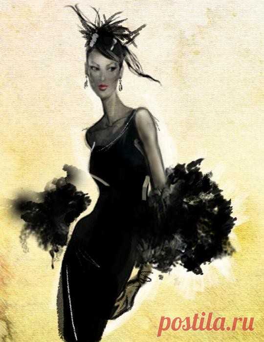 The Little Black Dress. 1920-1960s: ana_lee